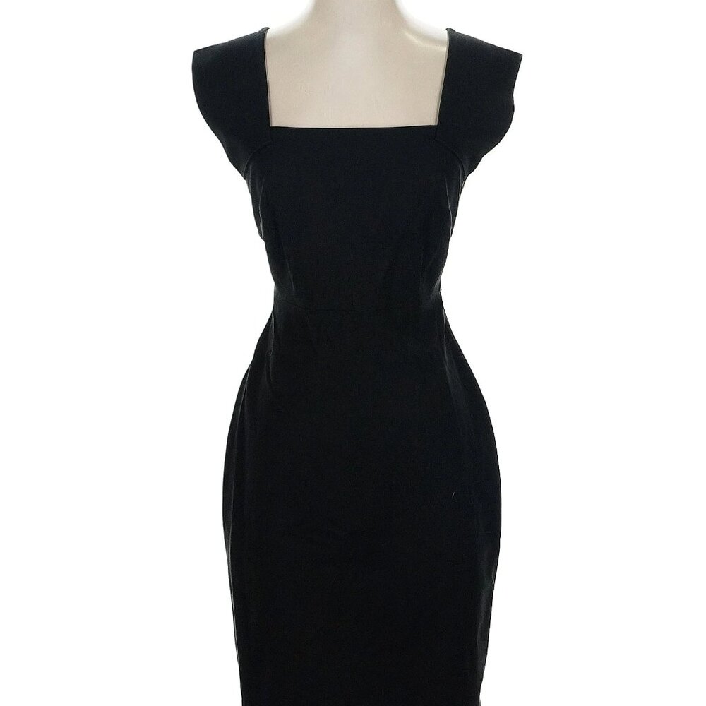Roland Mouret for Banana Republic Women's Black Dress